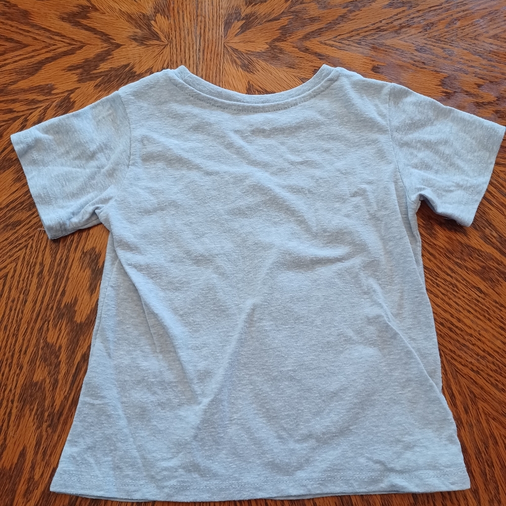 Disney Puppy Dog Pals Graphic Tee Short Sleeve Light Heather Gray Boy Sz 4T - Picture 4 of 4